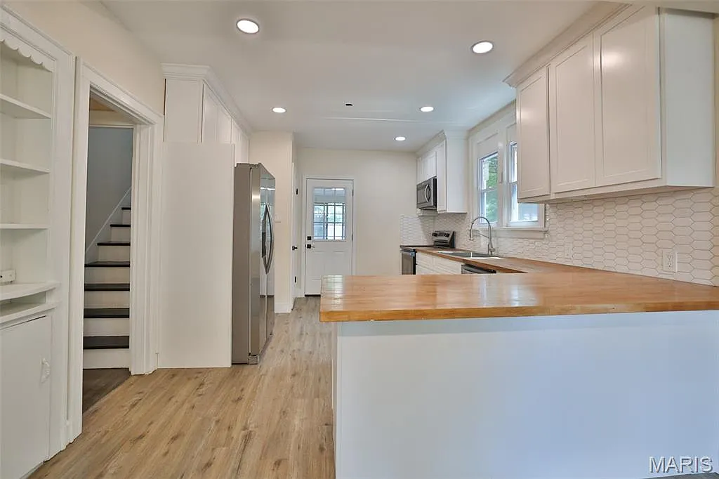 Renovated kitchen after Simply Sold cash purchase